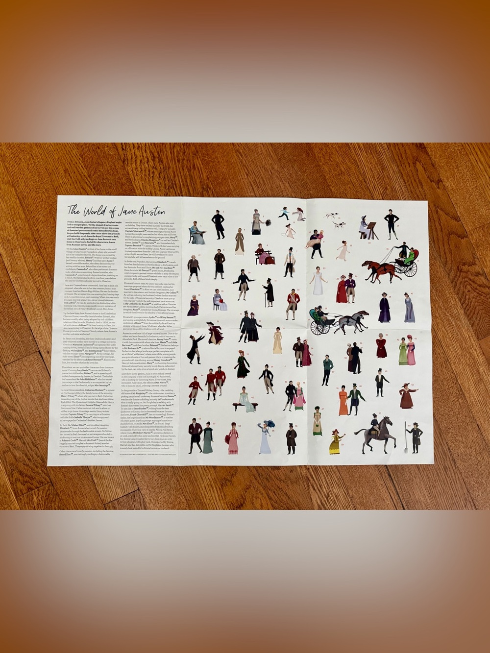 The World of Jane Austen Art Print Puzzle- 1000 Pieces - Picture 8 of 13